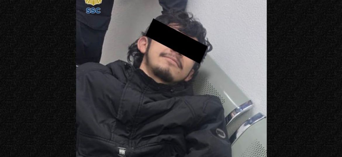 Detienen-a-El-Lapiz-presunto-integrante-de-la-Anti-Union-Tepito-con-droga-y-un-arma