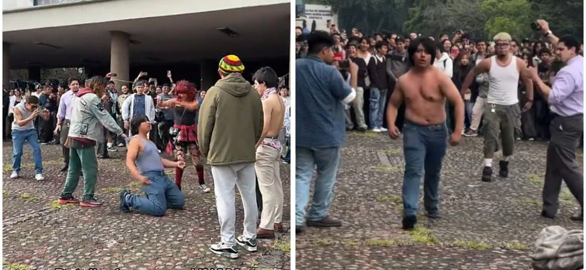 Estudiantes-de-la-UNAM-realizan-batalla-de-farmear-aura-en-CU-anuncian-otra-para-el-24-de-agosto
