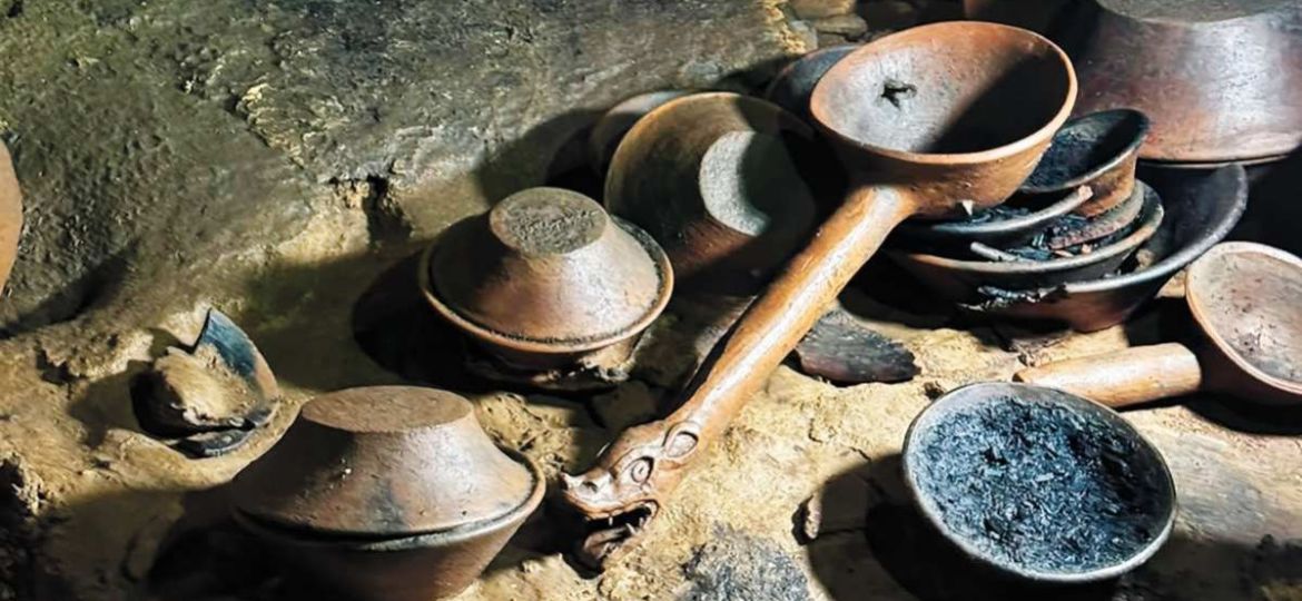 Hallan-179-piezas-zoques-en-una-cueva-ritual-de-Cintalapa-Chiapas