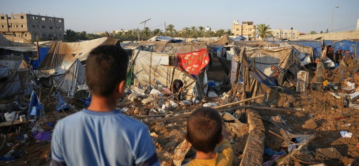 Israel-ataca-el-complejo-del-Hospital-de-los-Martires-de-Al-Aqsa-en-Gaza