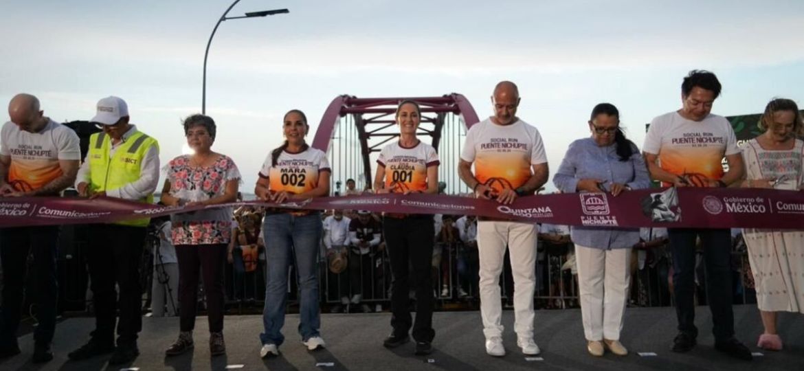 Sheinbaum-destaca-construccion-de-puentes-y-atencion-de-baches-antes-de-su-Segundo-Informe