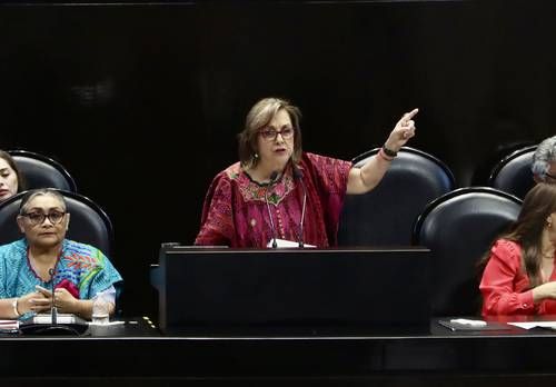 Malu-Micher-rechaza-criticas-de-la-oposicion-durante-sesion-por-el-segundo-informe-de-Sheinbaum
